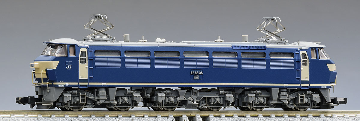 リアル ロクハン Ｚゲージ ＥＦ６６形電気機関車 後期形 ＪＲ貨物更新車 鉄道模型