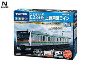 鉄道TOMIX 90132 ベーシックセット SD500、及び直線レール4本