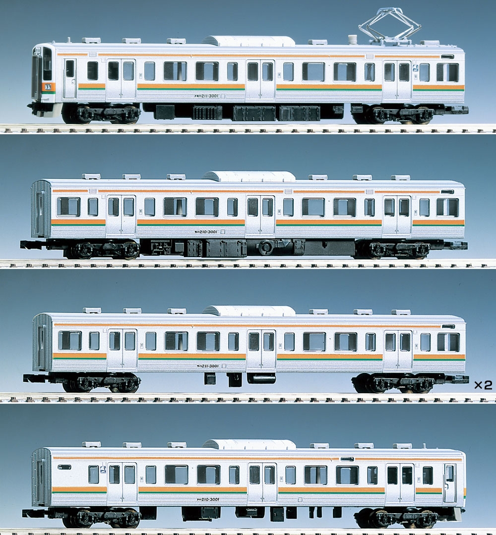 Nゲージ TOMIX 211-3000系近郊電車(高崎線開業130周年)セット - 鉄道模型