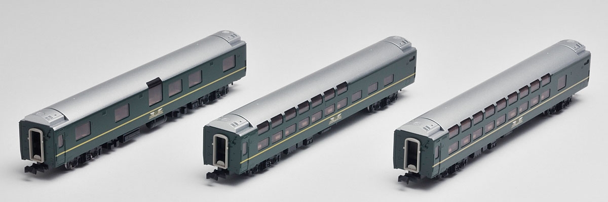 98361 JR 24系25形(トワイライトエクスプレス)増結セットB(4両)(動力無し) Nゲージ 鉄道模型 TOMIX(トミックス)