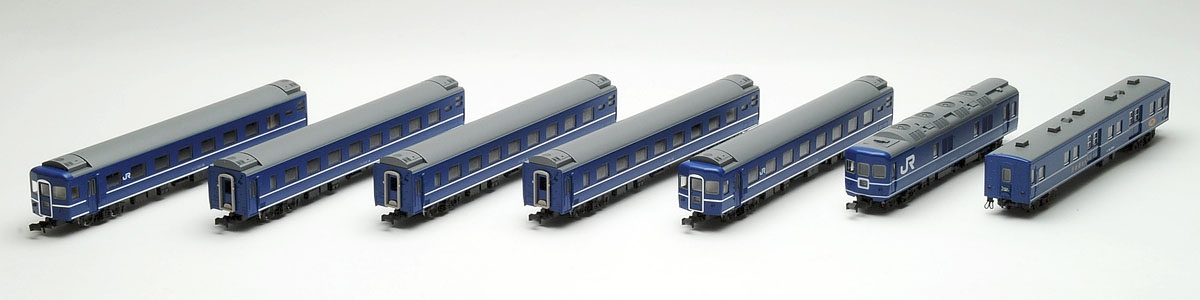 JR 24系25-0形特急寝台客車（日本海・モトトレール）セット｜鉄道模型 ...