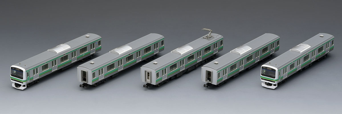 JR E231-0系通勤電車(常磐・成田線・更新車)基本セット｜鉄道模型