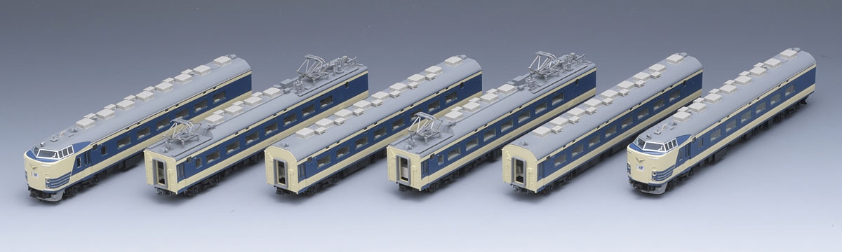 JR 583系電車（JR東日本N1・N2編成・床下黒色）セット｜鉄道模型 TOMIX