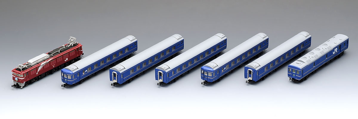JR EF81・24系特急寝台客車(エルム)セット｜鉄道模型 TOMIX 公式サイト ...