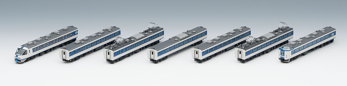 リバーシブルタイプ トミーテック TOMIX Nゲージ 485系 特急電車 しらさぎ ・ 新塗装 セットA 7両 98650 鉄道模型 電車 