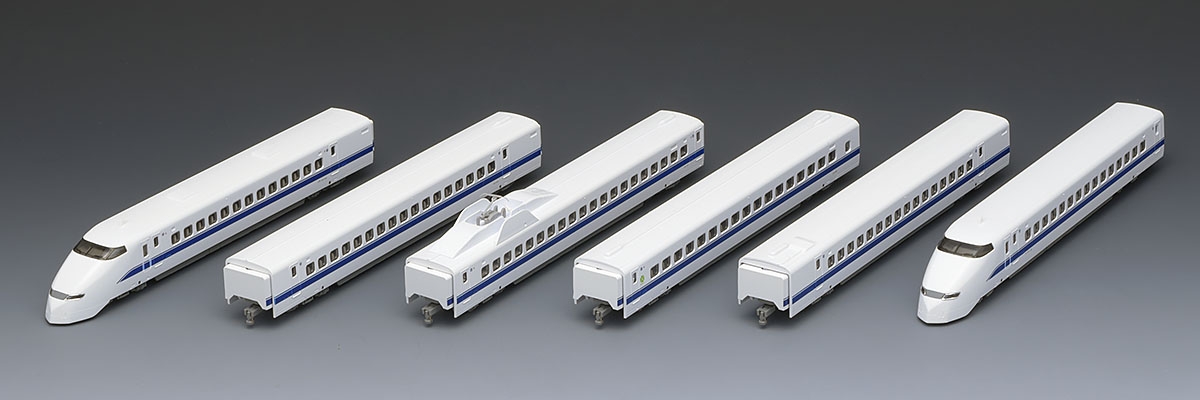 JR 300-3000系東海道・山陽新幹線(後期型)基本セット｜鉄道模型 TOMIX