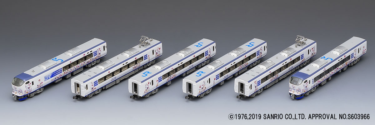 JR 281系特急電車(ハローキティ はるか・Butterfly)セット｜鉄道模型 ...