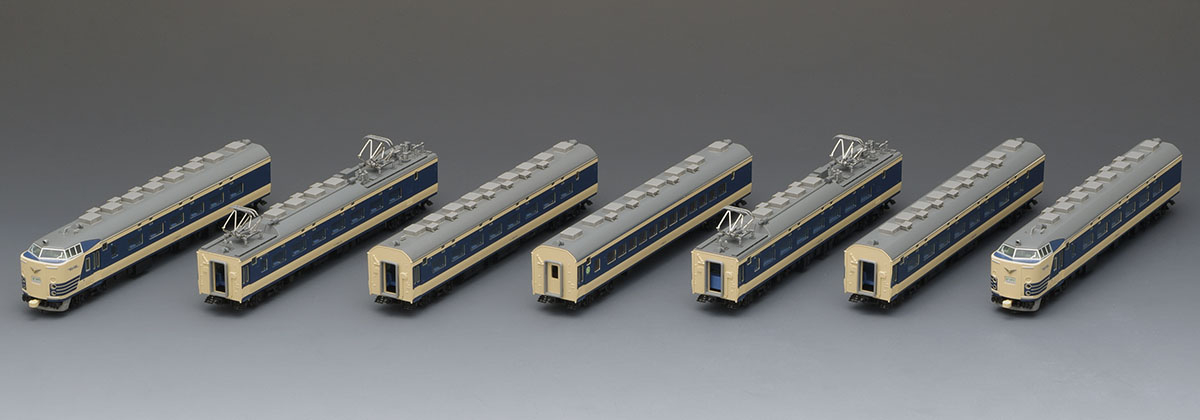 92325 国鉄 583系 特急電車(クハネ581) 基本セット(5両)(動力付き) Nゲージ 鉄道模型 TOMIX(トミックス)