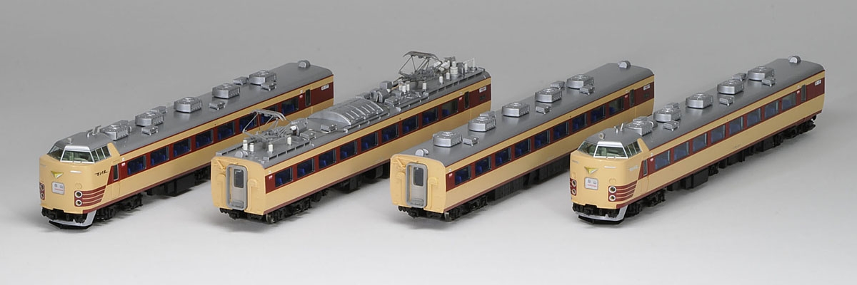 国鉄 489系特急電車（クハ489-300・700）基本セット｜鉄道模型 TOMIX