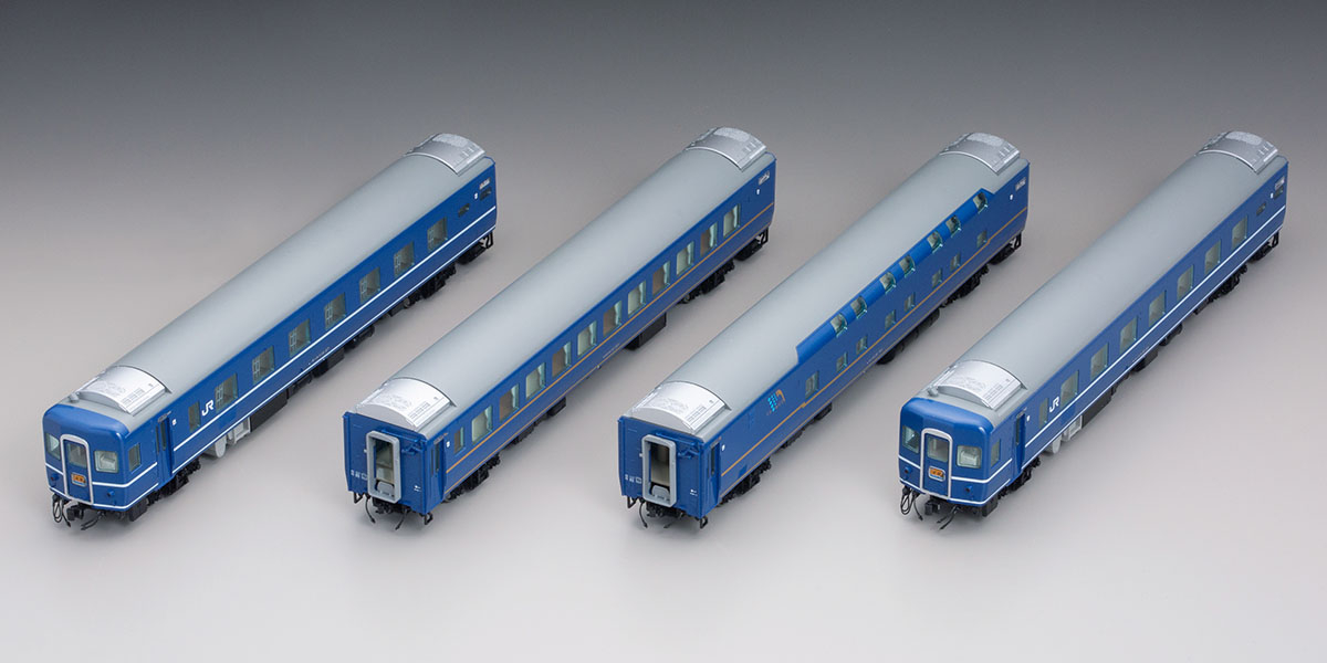 最低価格 トミーテック TOMIX HOゲージ 14系14形特急寝台客車 北陸 基本セット 4両 HO-9057 鉄道模型 客車 鉄道模型 
